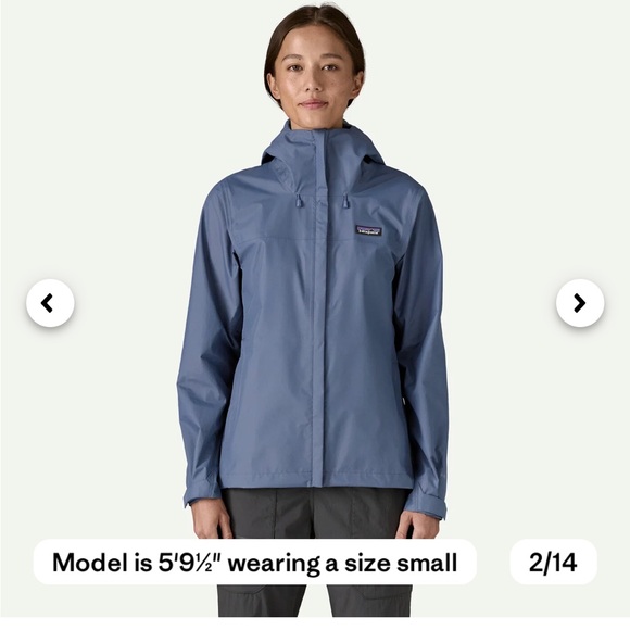 Patagonia Plum Brown Torrentshell 3L  Rain Jacket - Picture 8 of 10